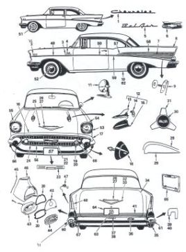 Tri-Chevy Ersatzteile Katalog 1
